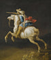 a cavalry officer charging - Gerrit Claesz Bleker — artwork view