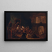 La fille de Jephté conduite à l'autel - Gerrit de Wet — framed artwork on a wall