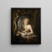 Marie-Madeleine Penitent in the Desert - Gerrit Dou — framed artwork on a wall