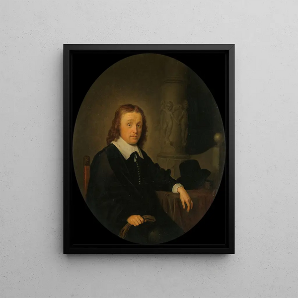 Johan Wittert van der Aa 1604-1670 - Gerrit Dou — framed artwork on a wall