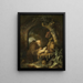 L'Ermite - Gerrit Dou — framed artwork on a wall