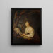 La Madeleine pénitente - Gerrit Dou — framed artwork on a wall
