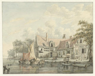 Farmstead by the Water - Gerrit Hulseboom — artwork view