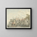 Farmstead by the Water - Gerrit Hulseboom — framed artwork on a wall