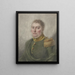 Portrait of E. W. G. Bagelaar - Gerrit Jacobus Geusendam — framed artwork on a wall