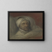 Monsieur Willem Bilderdijk after his death - Gerrit Jan Michalis — framed artwork on a wall