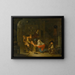 At the apothecary's shop - Gerrit Lundens — framed artwork on a wall