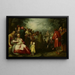 The Preaching of John the Baptist - Gerrit Pietersz — framed artwork on a wall