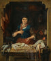 an old woman at a window selling fish - Gerrit Zegelaar — artwork view