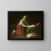 Saint Jerome - Gerrit de Haen — framed artwork on a wall