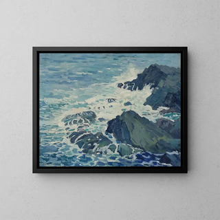 Brand - Gerrit van Blaaderen — framed artwork on a wall