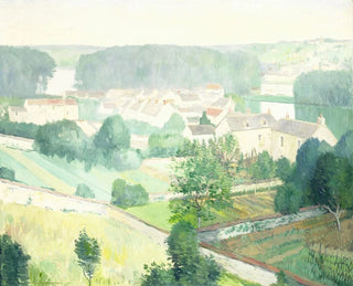 The village of Sannois - Gerrit van Blaaderen — artwork view