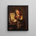 The Politician Shoemaker - Geskel Saloman — framed artwork on a wall