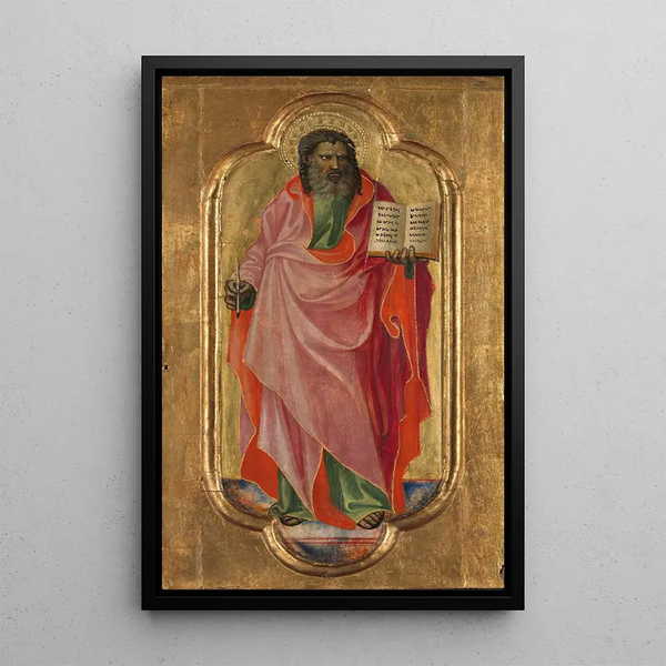 Evangelist - Gherardo Starnina — framed artwork on a wall