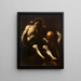Joseph of Arimathea - Giacinto Brandi — framed artwork on a wall