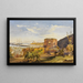 Baja Painting - Giacinto Gigante — framed artwork on a wall