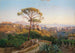 Panorama of Naples with Capodimonte and Mount Vesuvius in the distance - Giacinto Gigante — artwork view