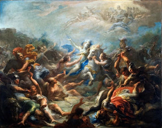 Camille in War after the Aeneid by Virgil - Giacomo Del Po — artwork view