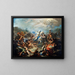 Camille in War after the Aeneid by Virgil - Giacomo Del Po — framed artwork on a wall