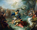 The combat between Aeneas and King Turnus in the Aeneid by Virgil - Giacomo Del Po — artwork view