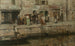 Street Musicians Painting - Giacomo Favretto — artwork view