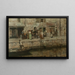 Street Musicians Painting - Giacomo Favretto — framed artwork on a wall