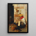 La Manche déchirée - Giacomo Favretto — framed artwork on a wall