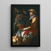 a lady selling fruits, including figs, lemons, and grapes - Giacomo Legi — artwork view