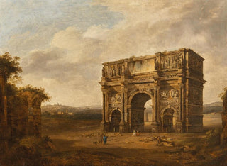 L'arc de Constantin - Giacomo van Lint — artwork view