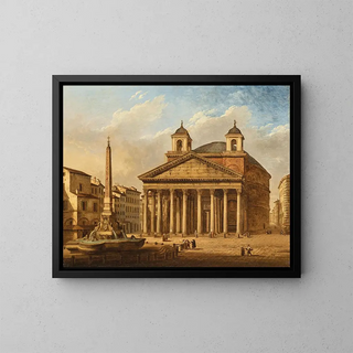 Le Panthéon - Giacomo van Lint — framed artwork on a wall