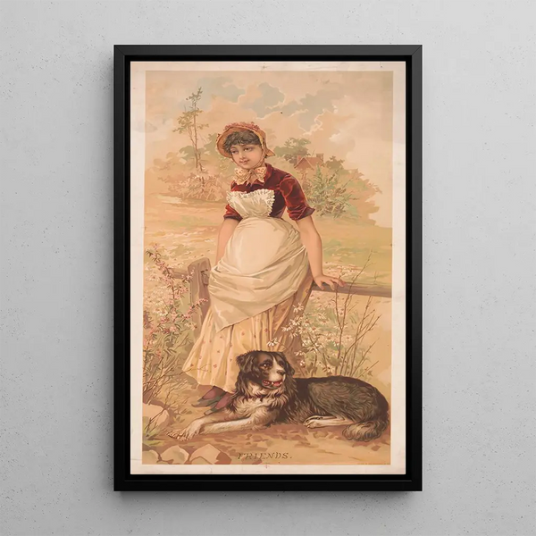 Friends - Gies Co — framed artwork on a wall