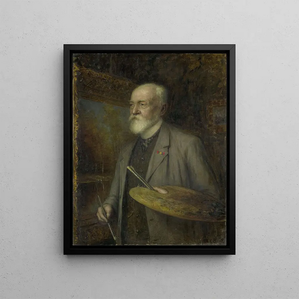 Johannes Gijsbert Vogel 1828–1915 Painter - Gijsbertus Derksen — framed artwork on a wall