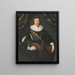 Portrait of a gentleman traditionally identified as Sir Frederick Villiers - Gilbert Jackson — framed artwork on a wall