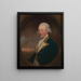 Captain John MacBride - Gilbert Stuart — framed artwork on a wall