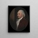 Colonel Isaac Barré - Gilbert Stuart — framed artwork on a wall