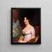 Dolley Payne Madison - Gilbert Stuart — framed artwork on a wall