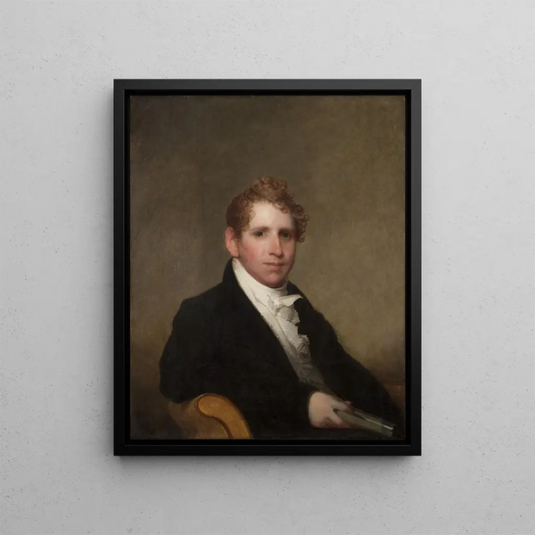 Dr. James Stuart - Gilbert Stuart — framed artwork on a wall
