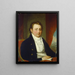 Edward Stow - Gilbert Stuart — framed artwork on a wall