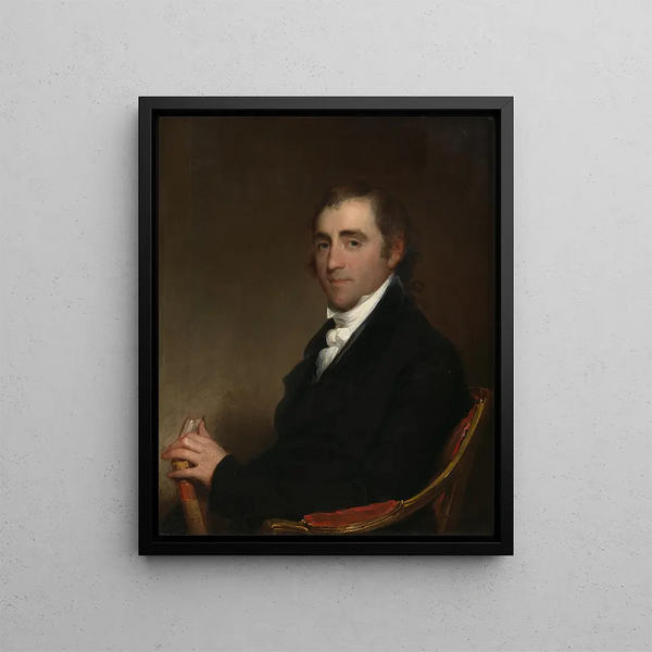 Fisher Ames - Gilbert Stuart — framed artwork on a wall