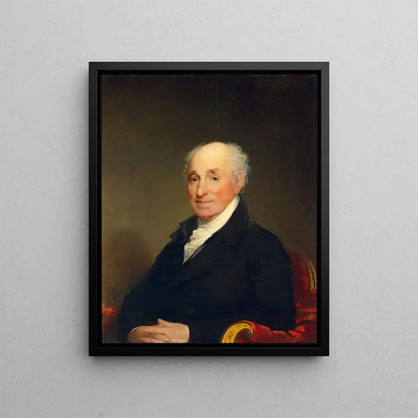 General Amasa Davis - Gilbert Stuart — framed artwork on a wall