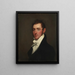 Henry Rice - Gilbert Stuart — framed artwork on a wall