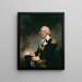 Horatio Gates - Gilbert Stuart — framed artwork on a wall