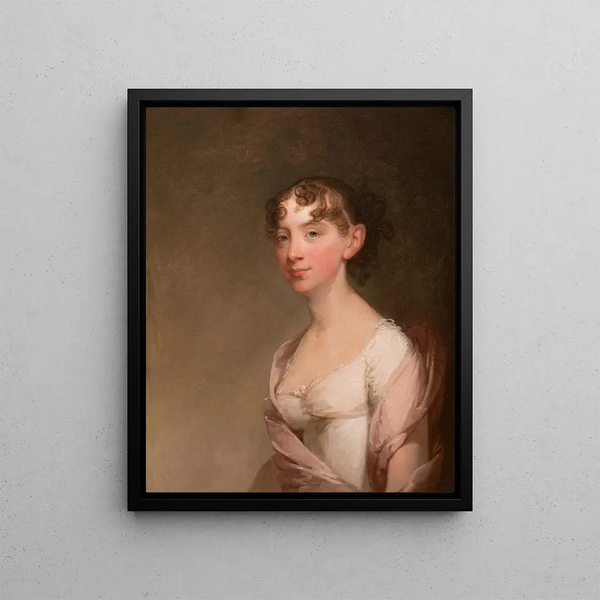 Isabella Henderson Lenox 1789–1866 - Gilbert Stuart | Painting — framed artwork on a wall