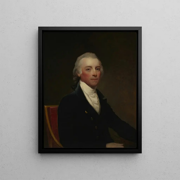 James Barry - Gilbert Stuart — framed artwork on a wall