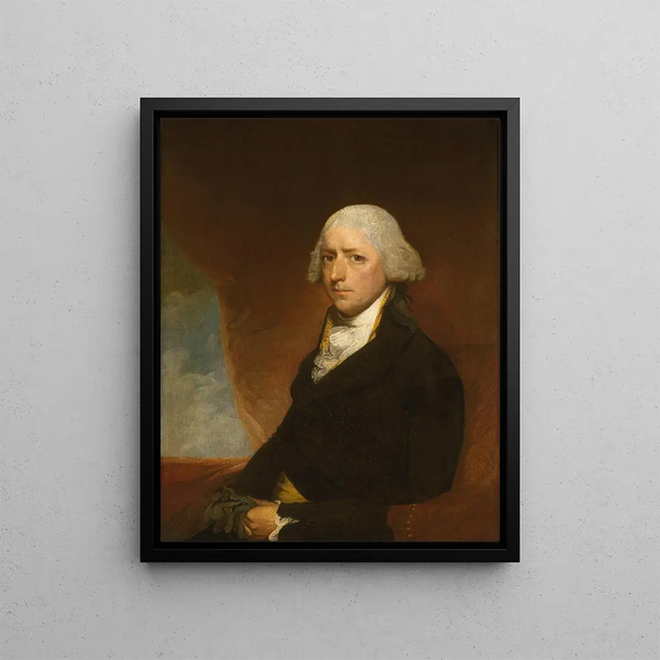 John Ashe - Gilbert Stuart — framed artwork on a wall