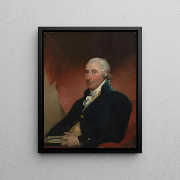 John Shaw - Gilbert Stuart — framed artwork on a wall