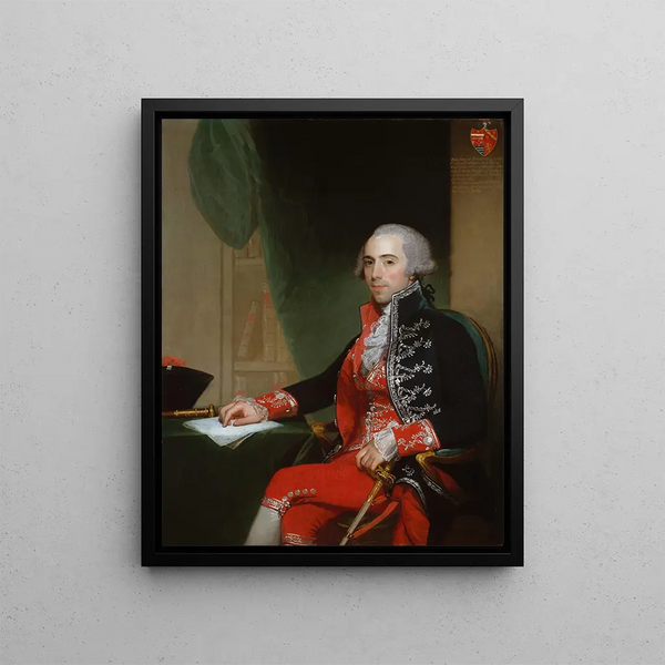 Joseph de Jaudenès and Nebot - Gilbert Stuart — framed artwork on a wall