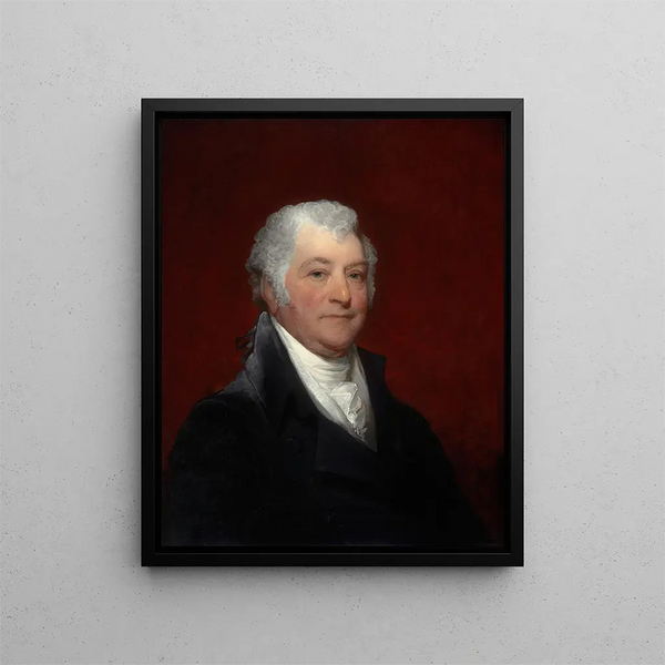 Joseph Coolidge - Gilbert Stuart — framed artwork on a wall