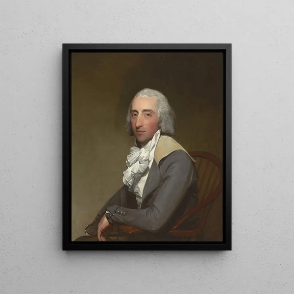 Lawrence Reid Yates - Gilbert Stuart — framed artwork on a wall