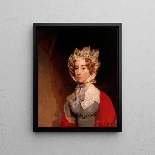 Louisa Catherine Johnson Adams - Gilbert Stuart — framed artwork on a wall